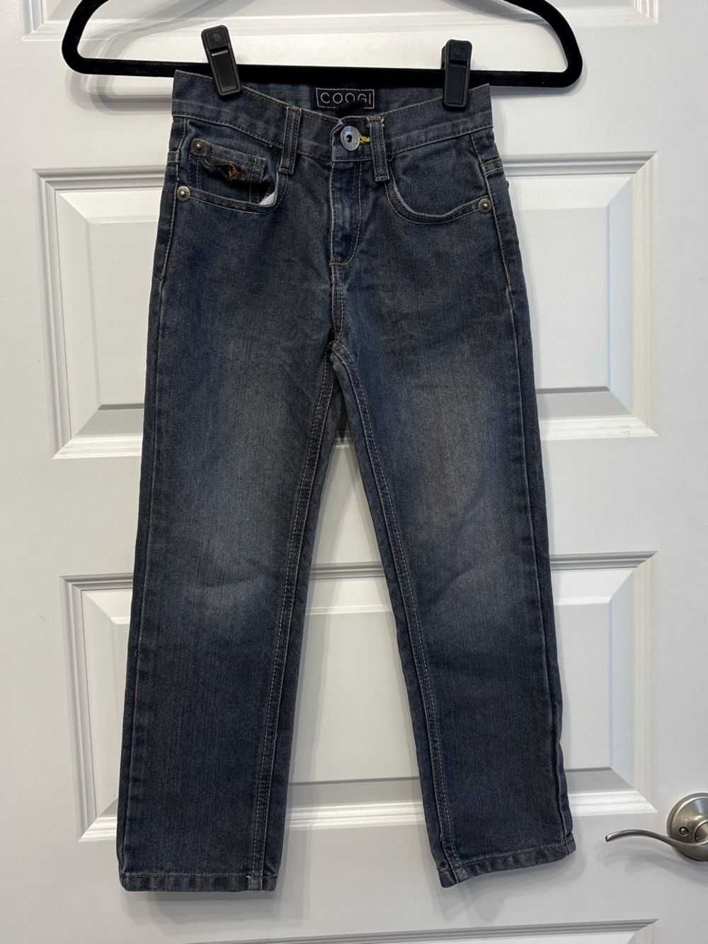 COOGI kids Multi-Color Logo Denim Jeans size 5